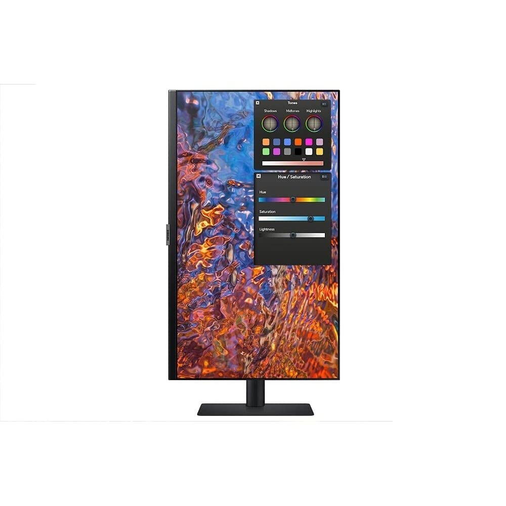 SAMSUNG LS27B800PXPXEN 27p 16:9 3840x2160 IPS 5ms HDR400 HAS/Swivel/Pivot/Tilt HDMI/DP/USB-C 90W/LAN USB3 Hub VESA 100