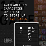 WD BLACK P10 GAME DRIVE FOR XBOX 4To USB 3.2 2.5p Black/White RTL