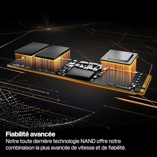 WD Black 1To SN8100 PCIe 5.0x4 NVMe M.2 SSD POWERED BY SANDISK