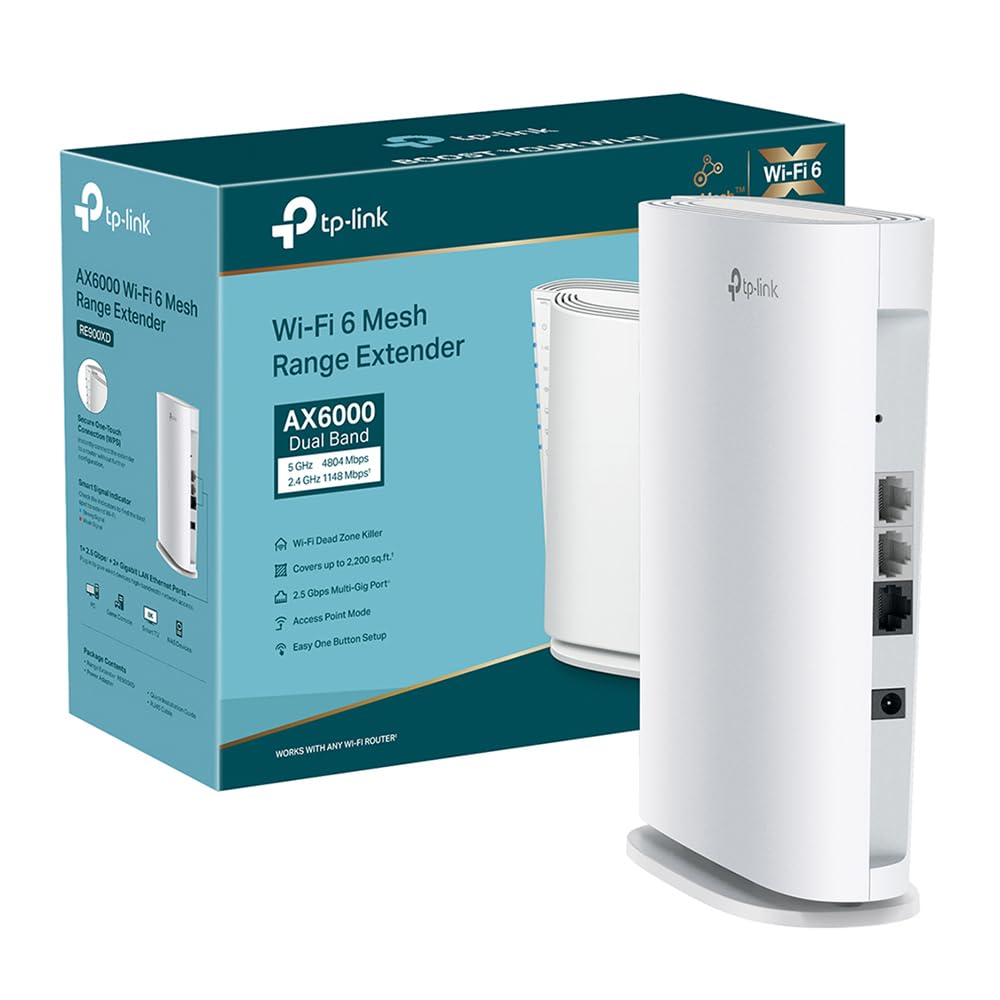 AX6000 Wi-Fi 6 Range Extender SPEED: 114