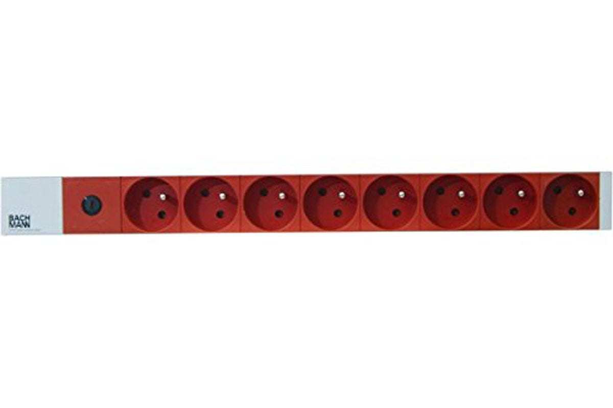 BACHMANN Multiprise 19" 333.4101 8 prises