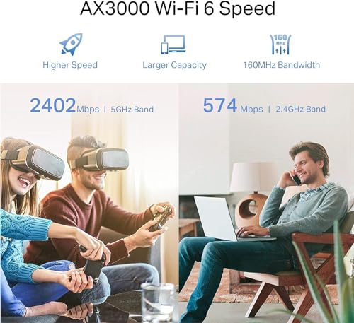 AX3000 Wi-Fi 6 Range Extender