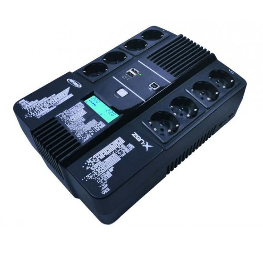 INFOSEC Onduleur ZEN-X Master 1000 VA FR/SCHUKO