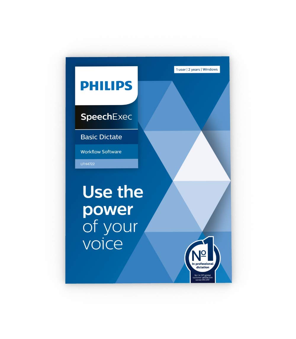 PHILIP SpeechExec Basic Dictate LFH4722 : Logiciel de dictée (1-2 utilisateurs)