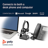 POLY SAVI W7310 Office Casque sans fil 1 écouteur TEL/USB