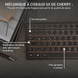 CHERRY Pack clavier & souris DW 9100 sans fil noir/bronze,