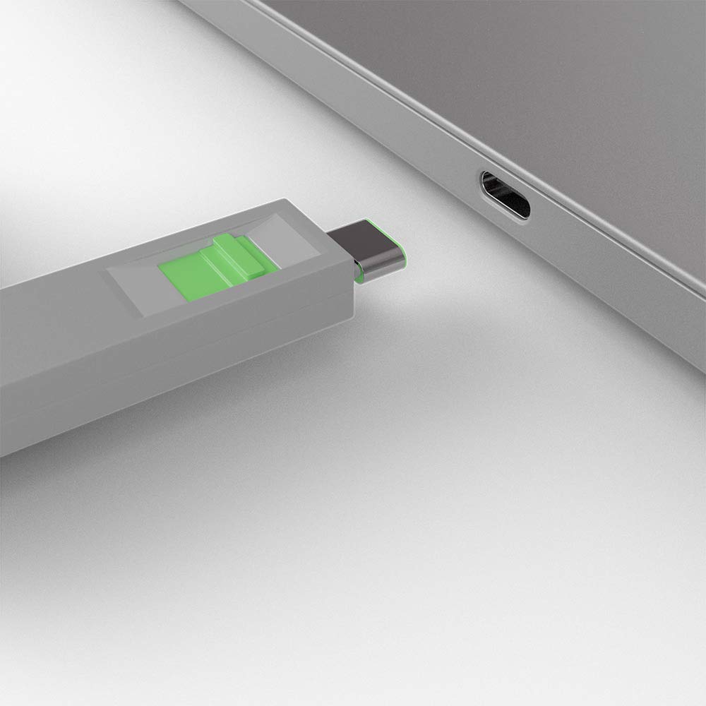 LINDY Verrou de port USB type C vert 4pcs