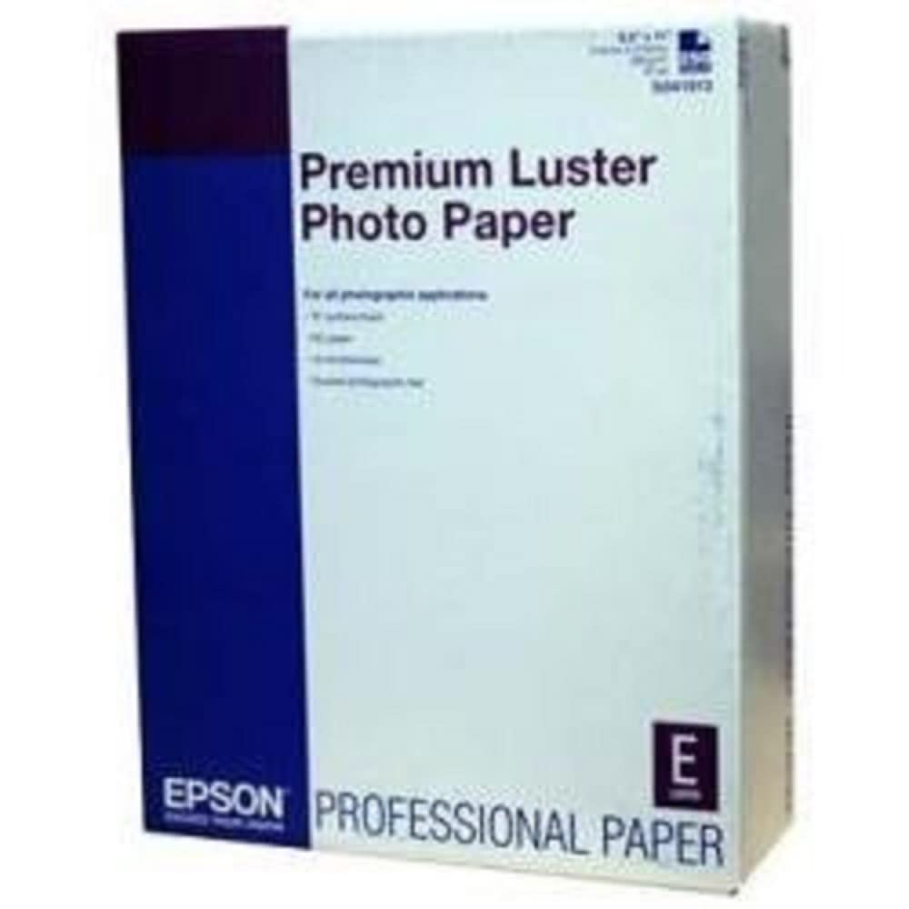 EPSON PREMIUM luster photo  papier inkjet 250g/m2 A3+ 100 feuilles pack de 1