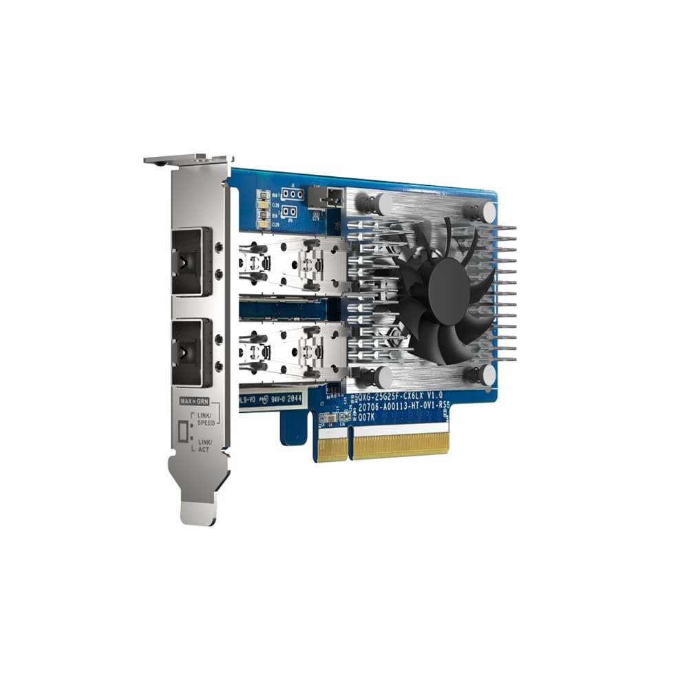 Dual-port SFP28 25GbE network expansion