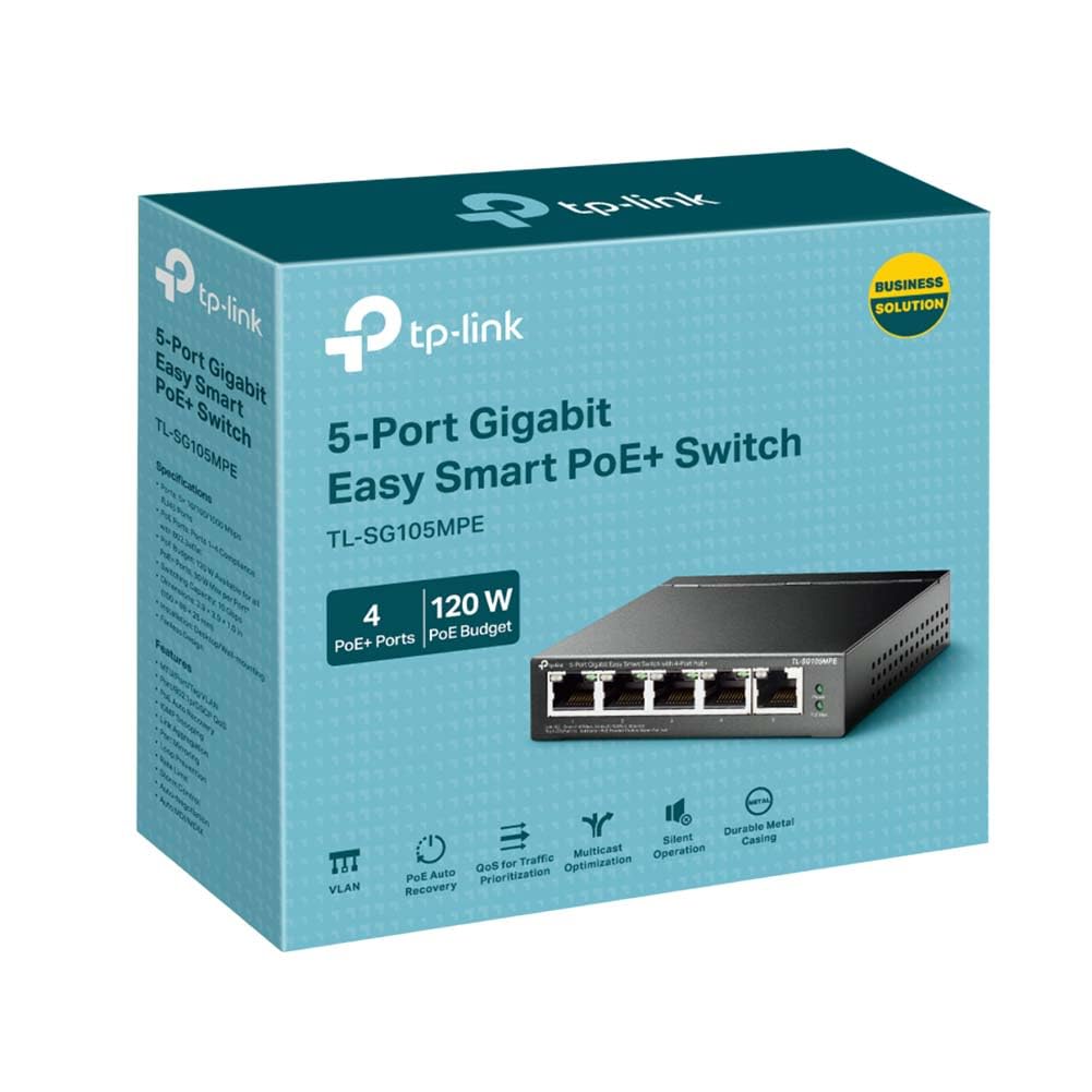 5-Port Gigabit Easy Smart Switch 4-Port