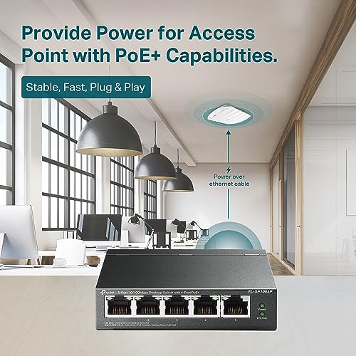 5-Port 10/100Mbps Desktop Switch PoE