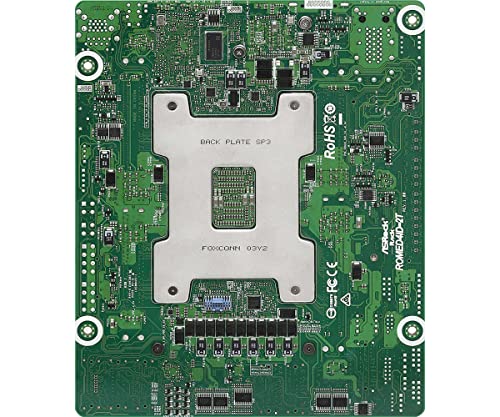 ASRock ROMED4ID-2T, 1xSKT SP3, AMD EPYC 7000, SoC, SATA, NVMe, 1xM.2, 2x10GbE, IPMI