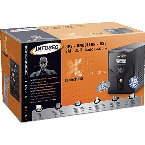INFOSEC Onduleur X3 EX 1600 VA