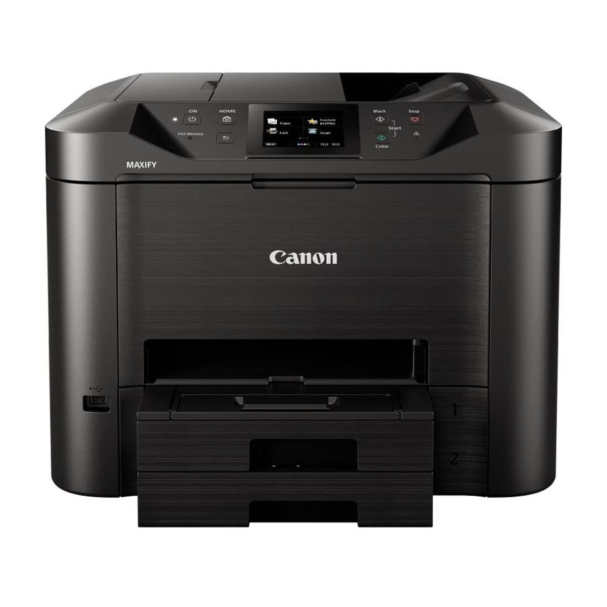 CANON MAXIFY MB5450 MFP colour ink-jet A4 210x297mm A4 22ppm copy 24 ipm print 500 sheets USB 2.0 LAN Wi-Fi USB host