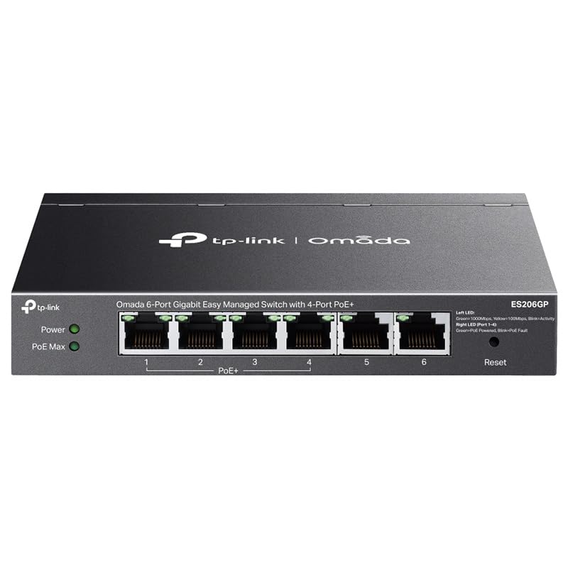 Omada 6-Port Gigabit Easy Managed Switch