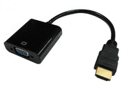 HDMI M ADAPTER TO VGA F