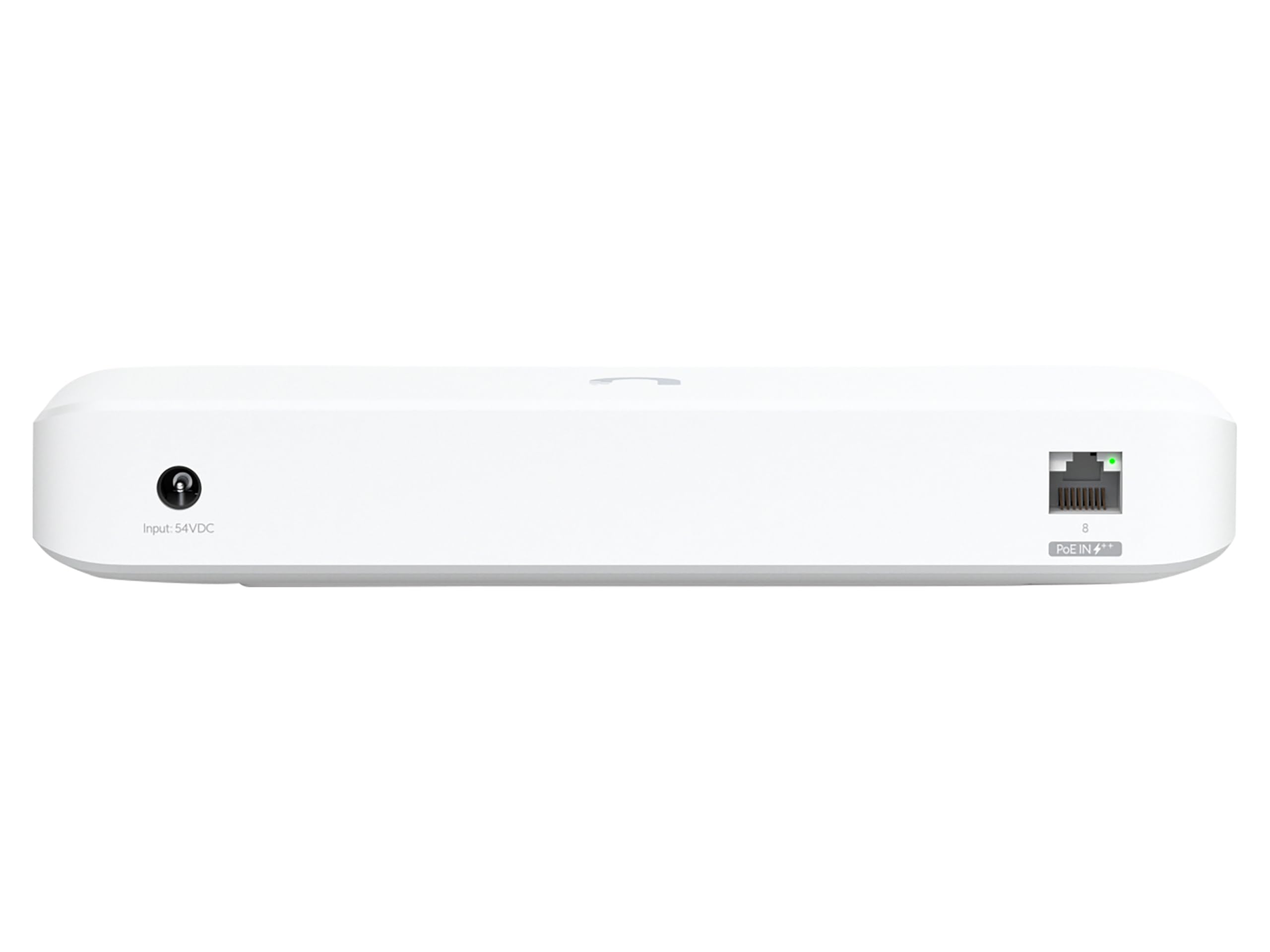 UniFi 8 port GbE PoE+Switch powered by