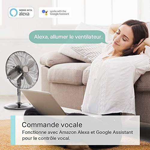 TP-Link TAPO P100M Prise intelligente 2300 W Maison, Bureau Blanc