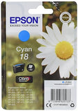 EPSON 1LB 18 ink cartridge cyan standard capacity 3.3ml 180 pages 1-pack RF-AM blister w/s