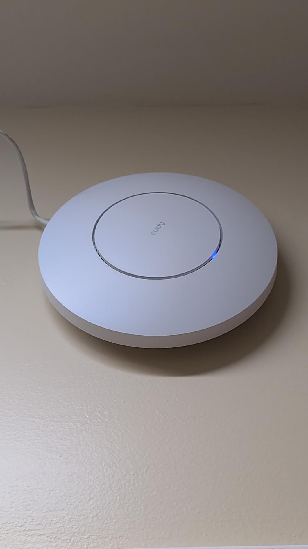 Cudy AP3000 point d'acces réseaux locaux sans fil 2976 Mbit/s Blanc Connexion Ethernet, supportant l'alimentation via ce port (PoE)