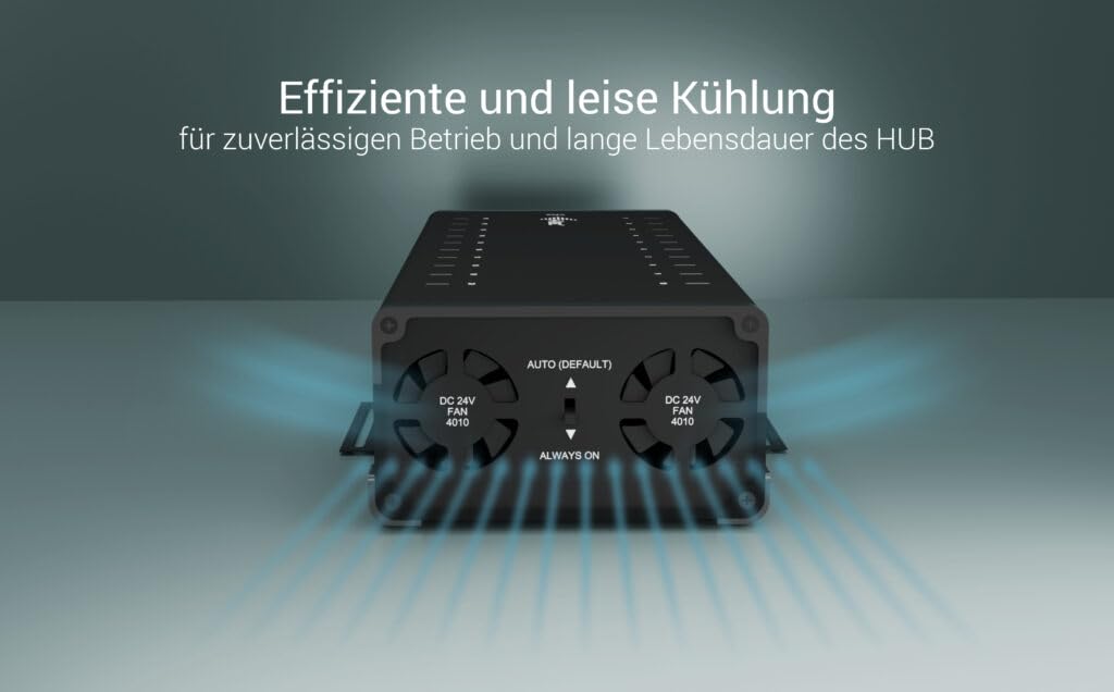 I-TEC USB-C/USB-A Metal Charging+Data HUB 15W per port 20x USB-C integrated power adapter 360W