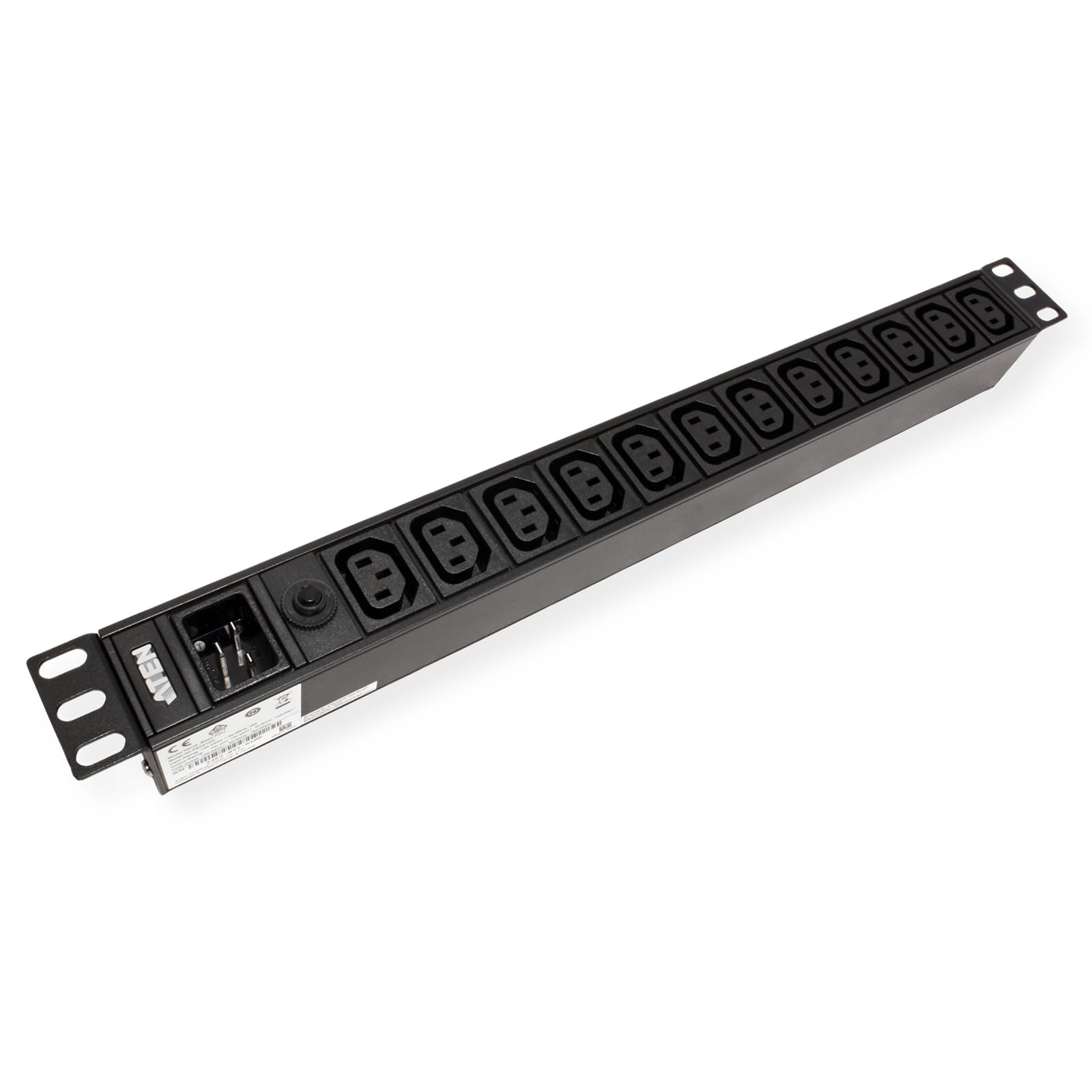 ATEN PE0212G unité de distribution d'énergie 12 sortie(s) CA 1U Noir