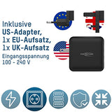 CHARGEUR SECTEUR 2 PORTS USB MULTI-PAYS DONT 1 PORT USB TYPE-C PD 30 W