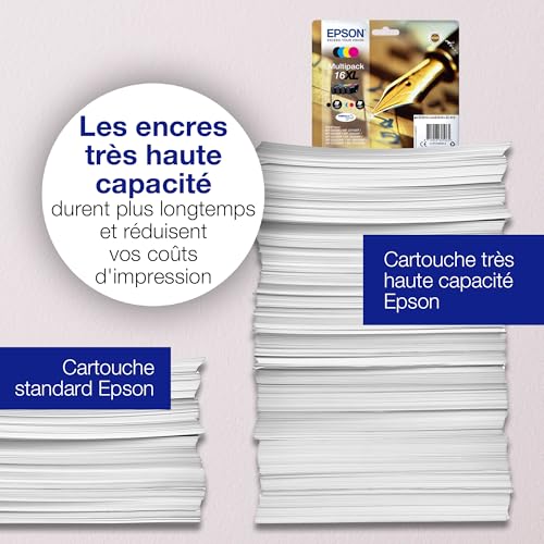 Cartouche EPSON C13T16314012 16XL - Noir