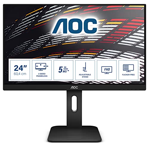 AOC- Moniteur IPS LCD 24" 24P1