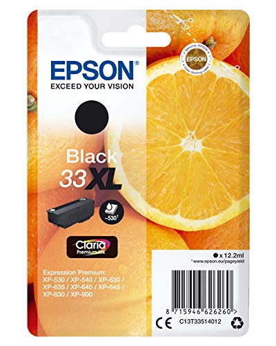 Cartouche EPSON C13T33644012 XL - Yellow