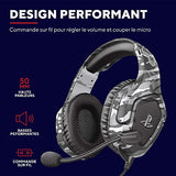 TRUST Casque gaming FORZE pour PS5/PS4 license officielle - Grey