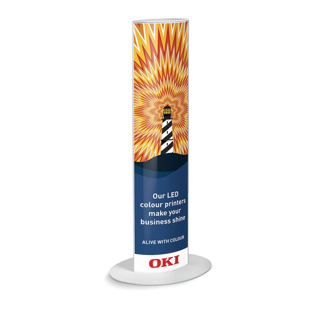OKI FASTDISP A3 W-mounted METAL 30x90CM