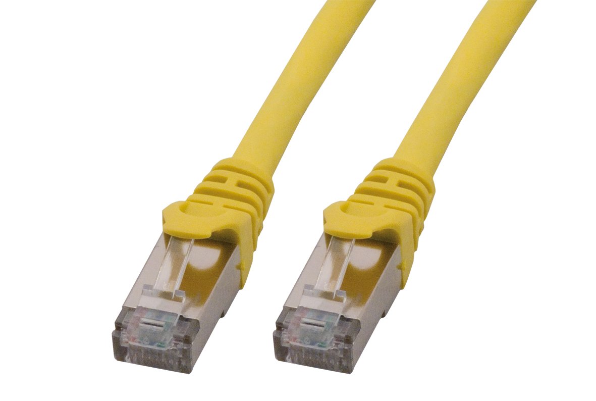 MCL CAT 6A S/FTP LSZH Patch cable - 3m Yellow
