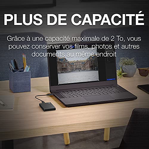 SEAGATE One Touch SSD 1To USB-C Black