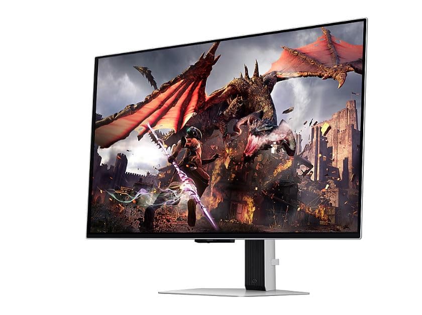 "Samsung G80SD écran plat de PC 81,3 cm (32"") 3840 x 2160 pixels 4K Ultra HD OLED Argent"