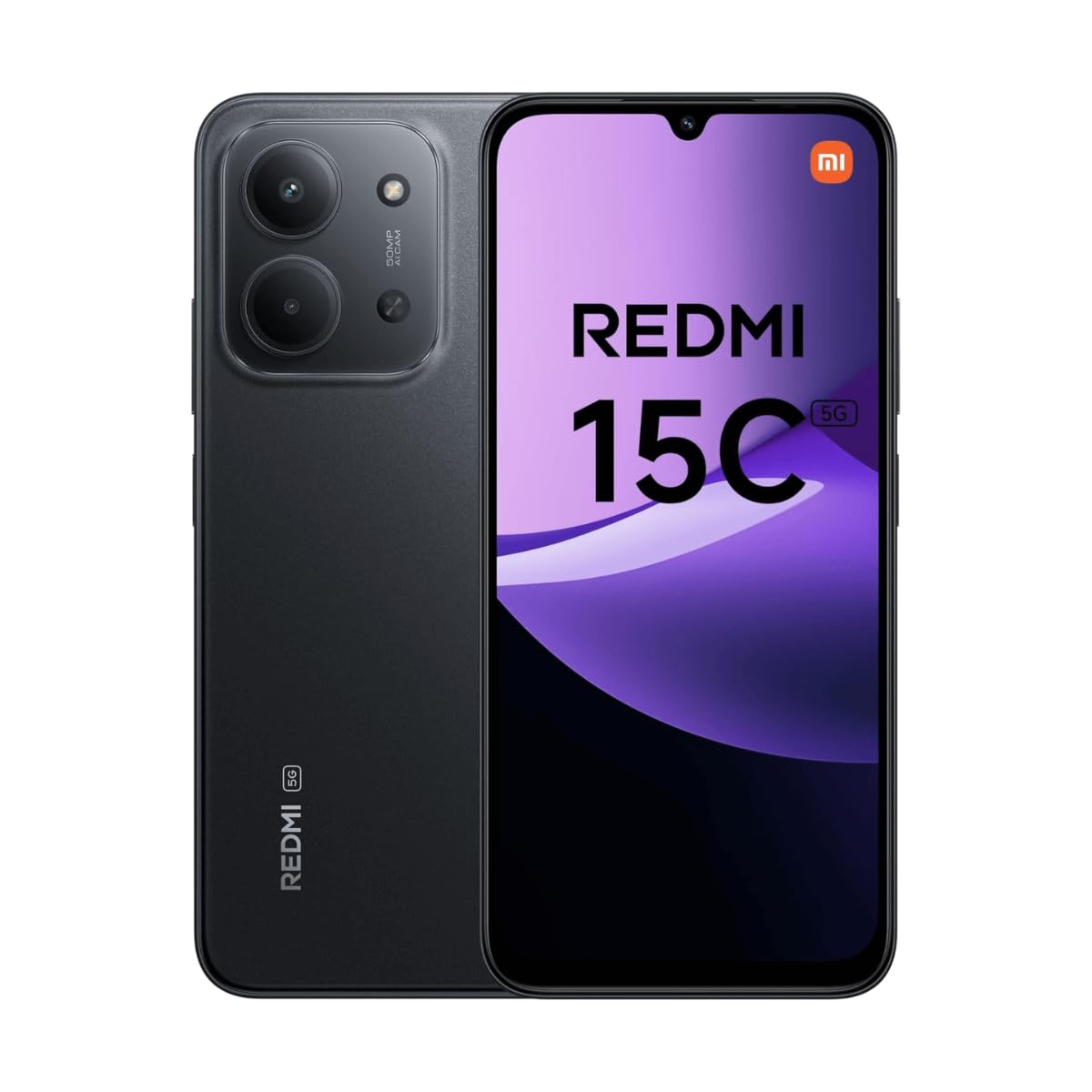 Xiaomi Redmi 15C 5G (6.9'' - 128 Go, 4 Go RAM) Noir