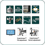 AAVARA Bras mural A6041 pour écrans 26-52