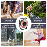 Rallonge électrique PRO 40 m - 4 prises IP44