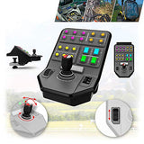 LOGITECH Heavy Equipment Side Panel Flight simulator controller wired for PC