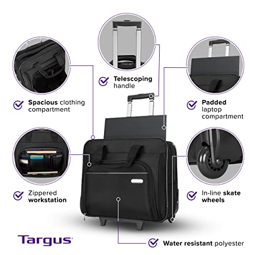 TARGUS Trolley pour Portable 15.4p Gamme Executive Nylon noir garantie . vie