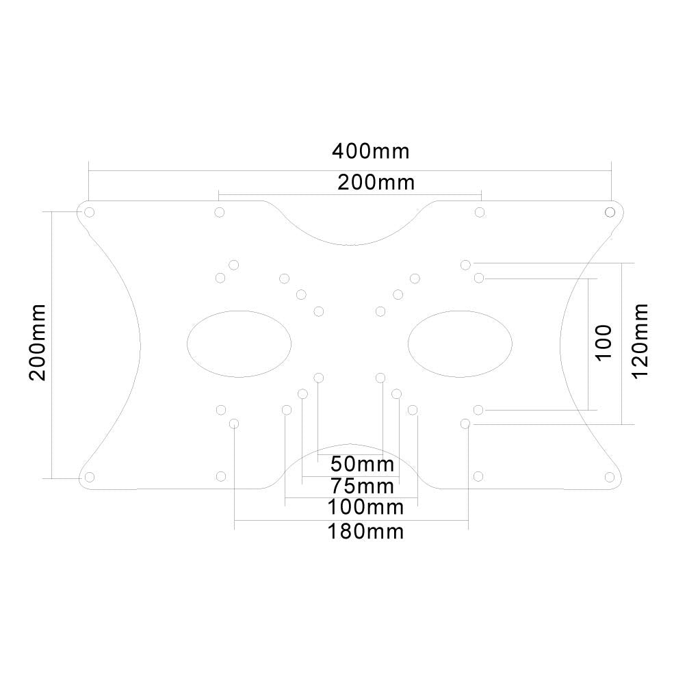 NEOMOUNTS FPMA-VESA400 Adaptateur VESA 22-52p
