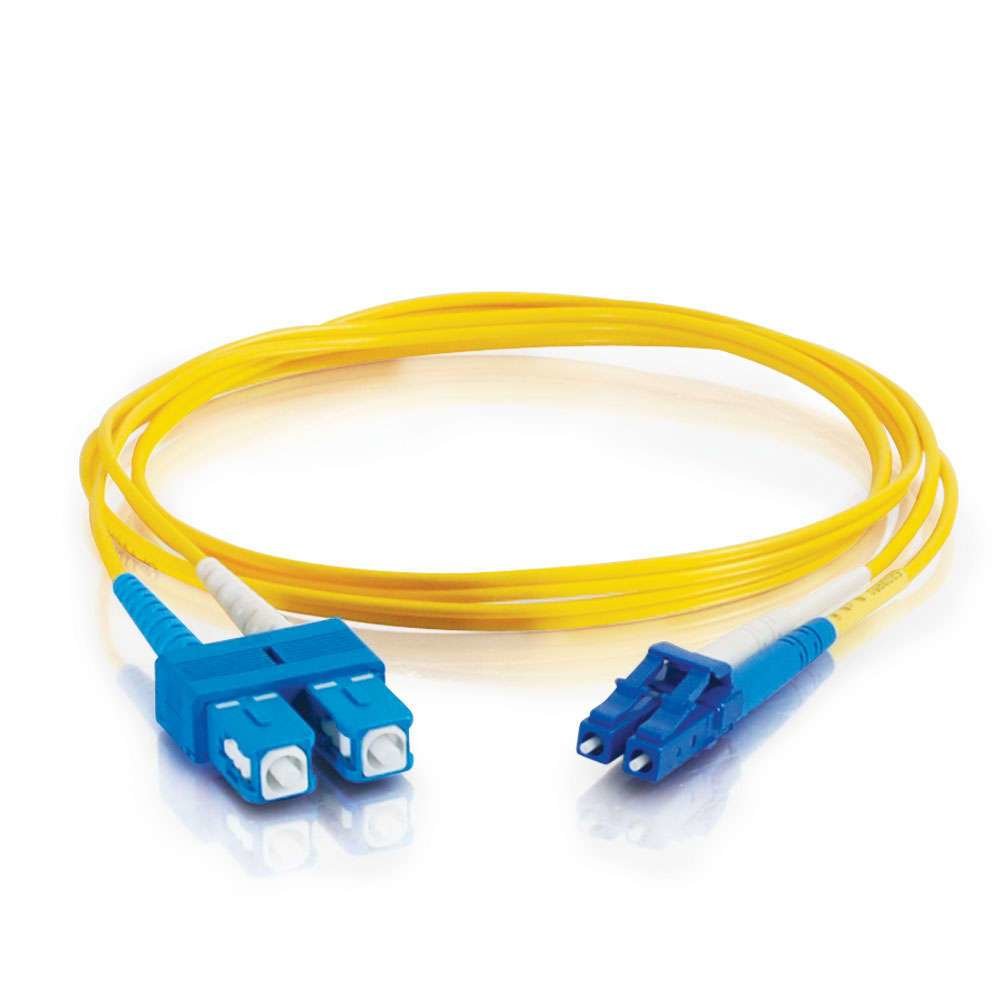 Cbl/2m LC/SC LSZH Dplx 9/125 SM Fibre