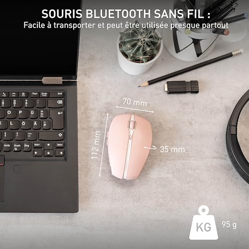 CHERRY Souris Gentix BT Bluetooth Cherry Blossom