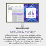 DELL P Series P2723D 68,6 cm (27") 2560 x 1440 pixels Quad HD LCD Noir, Argent