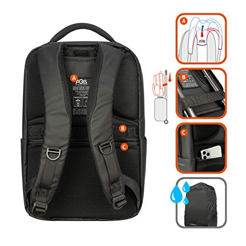 TUCANO Sac à dos Marte Gravity laptop 15,6" MacBook 16 noir