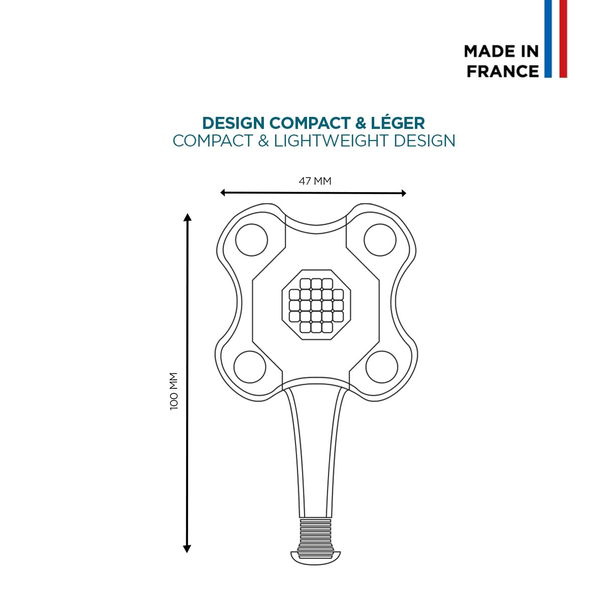 ENERGIA MOBILE Dongle magnétique Pogo Pin