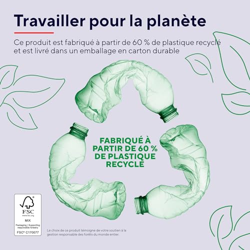 TRUST Souris sans fil OZAA Compact multi-connexion - Blanche