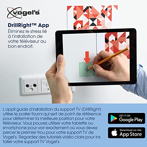 VOGEL S Support écran mural inclinable TVM 3215