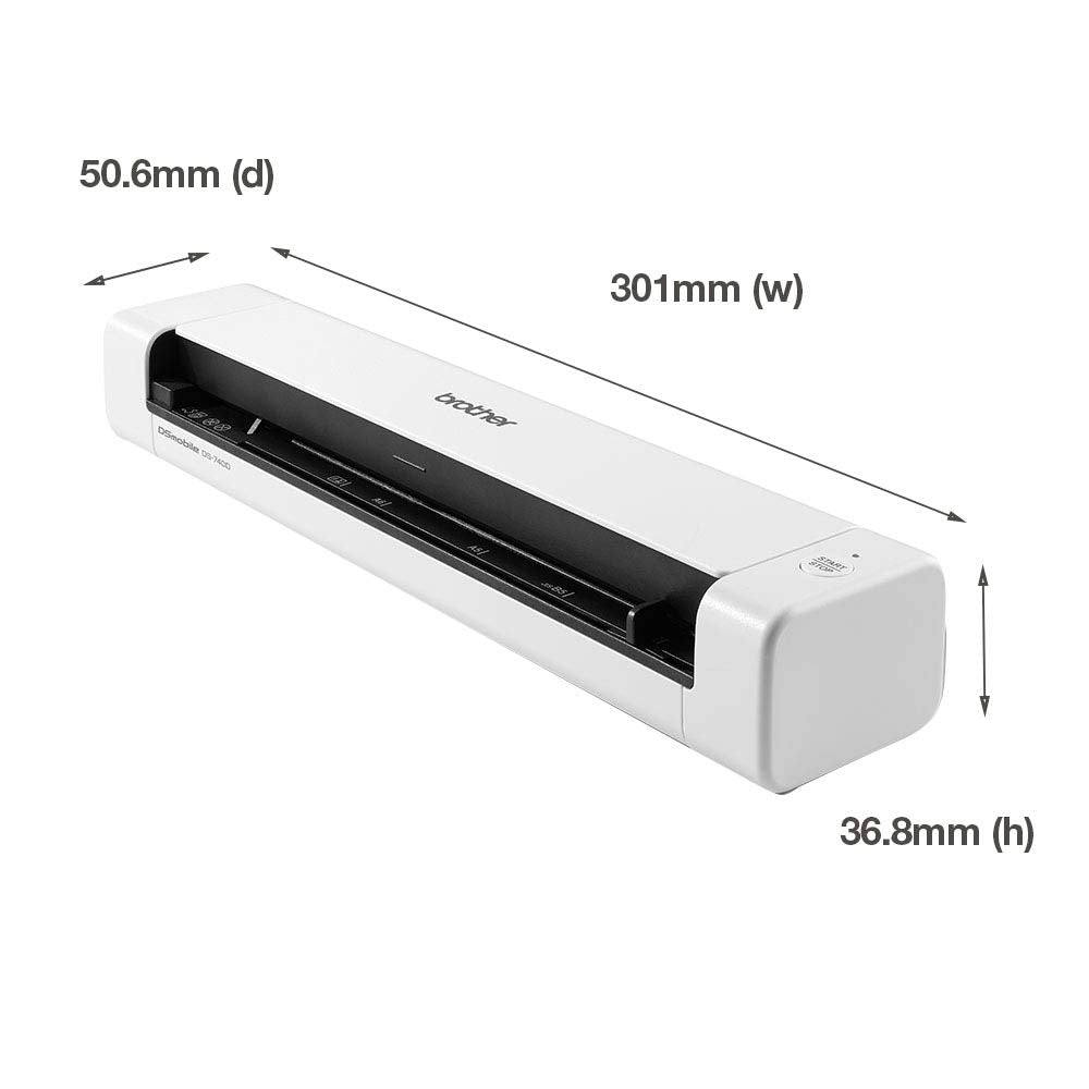 BROTHER Mobile Scanner DS-740D A4 duplex 15 ppm