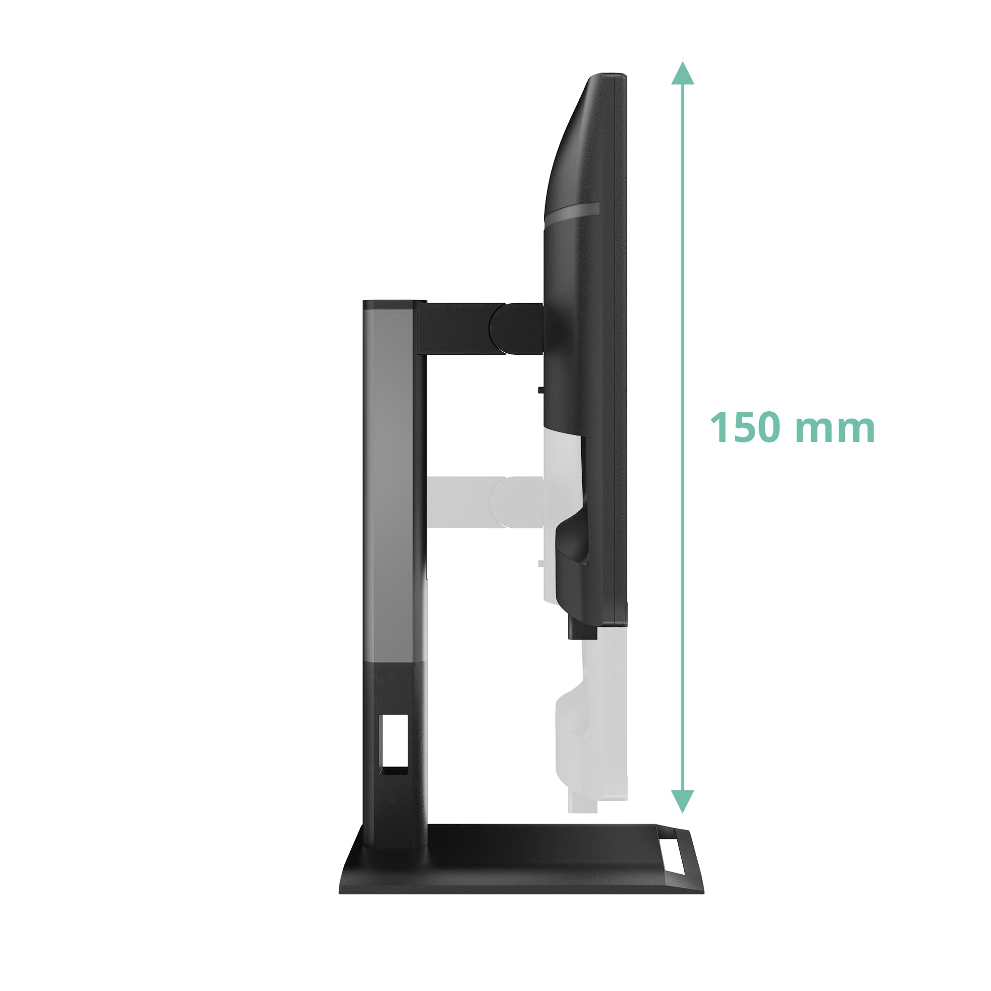 AOC 24P4CV 23.8p IPS FHD 120Hz 4ms HDMI DP USB C PD96W HUB USB Speakers HAS 150mm